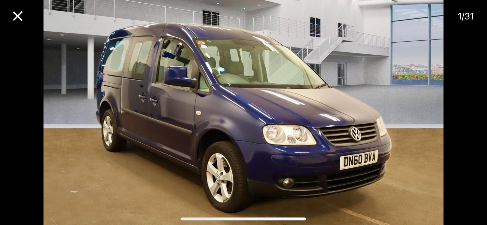 2010 Volkswagen Caddy Maxi Life