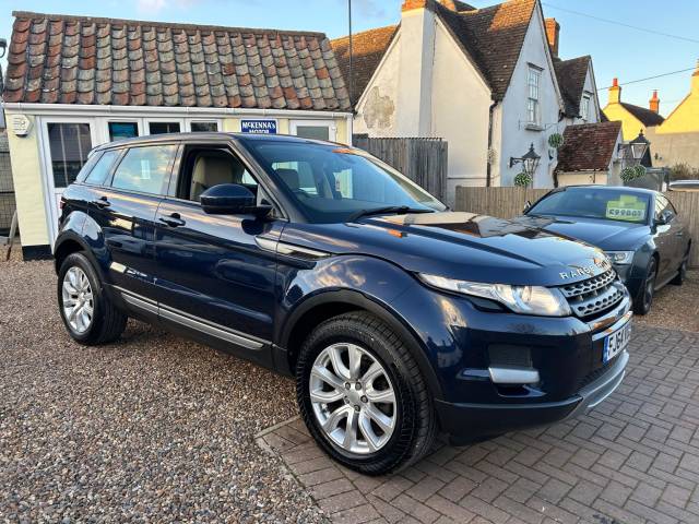 Land Rover Range Rover Evoque 2.2 eD4 Pure FWD Euro 5 (s/s) 5dr SUV Diesel Blue